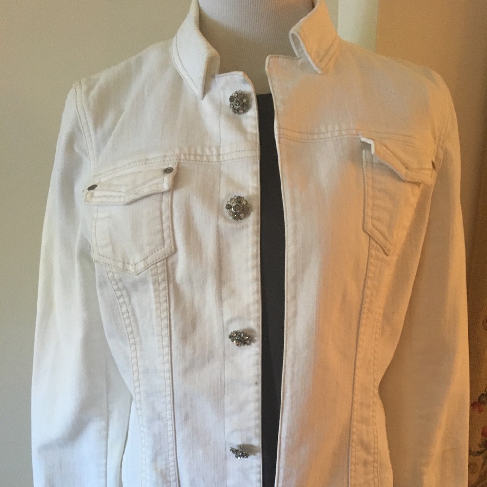 Vintage Elie Tahari jean jacket